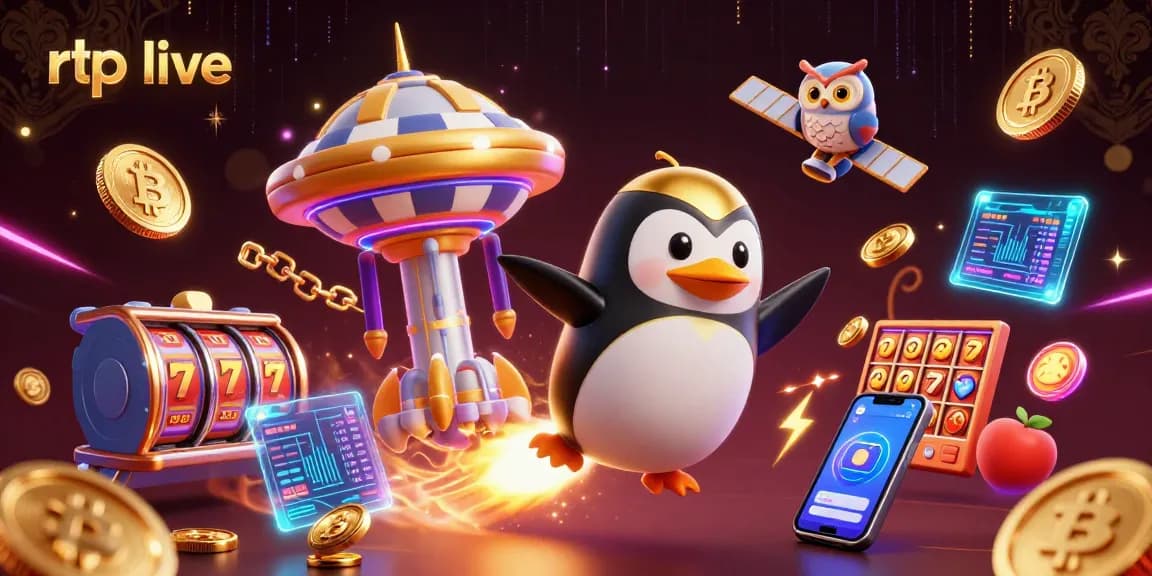 Experience thrilling rtp live action in a vibrant casino spaceship scene with crypto elements.