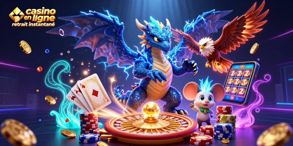 Inscrivez-vous pour un retrait instantané dans un casino en ligne avec des gains immédiats.