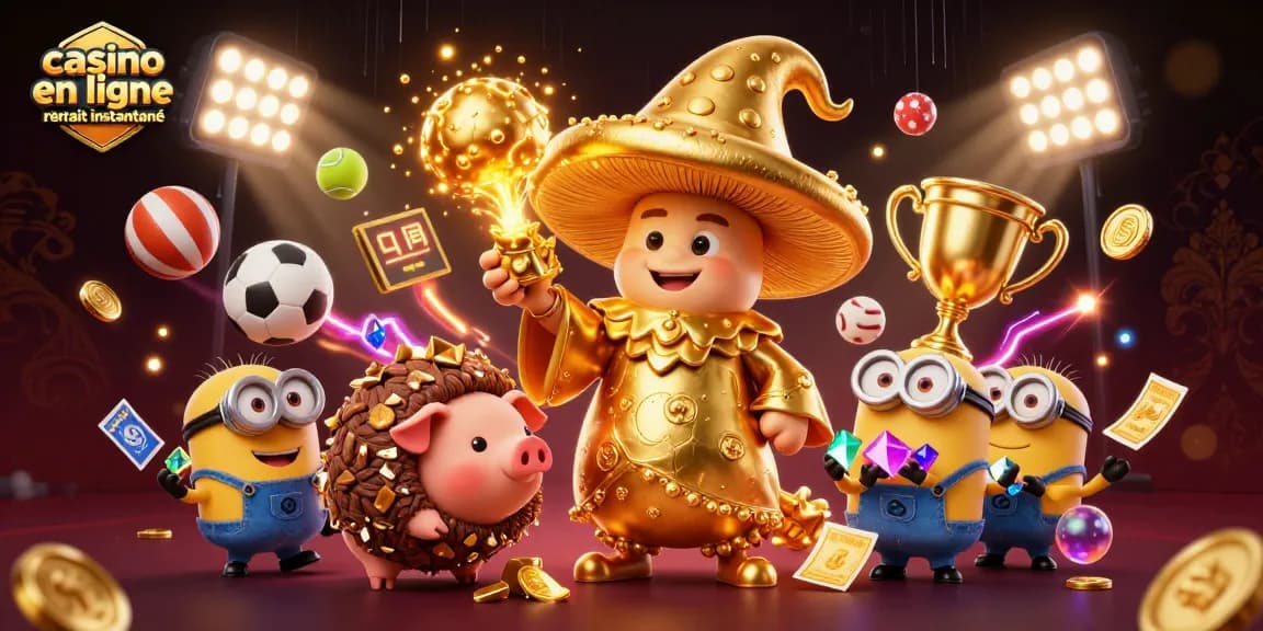 Retrouvez le meilleur casino en ligne retrait instantané avec un univers enchanteur et des éléments dynamiques.