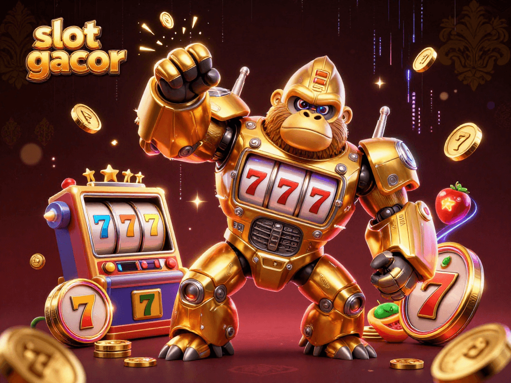 Engage in exciting slot gacor gameplay with dynamic characters and rich casino elements.