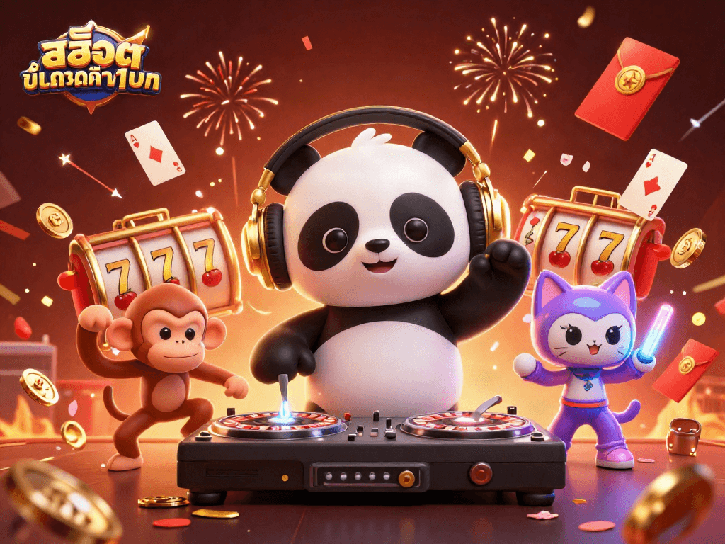 Play exciting slots with สล็อตฝากขั้นต่ำ1บาท at engaging online casinos featuring vibrant characters.