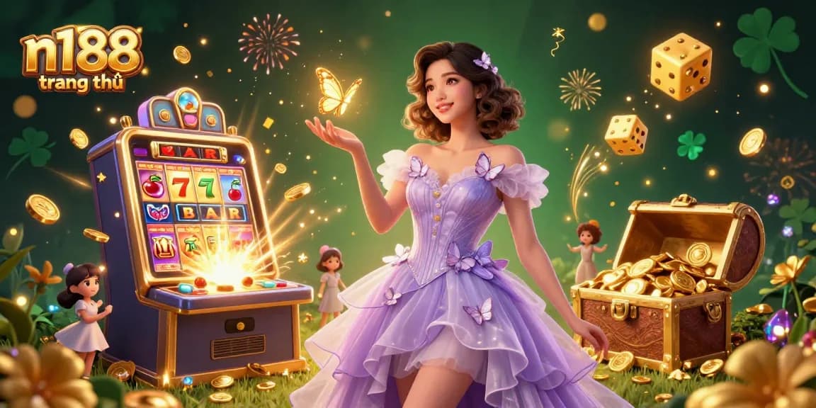 Play at n188 trang chủ for exciting games and golden opportunities in a vibrant casino setting.