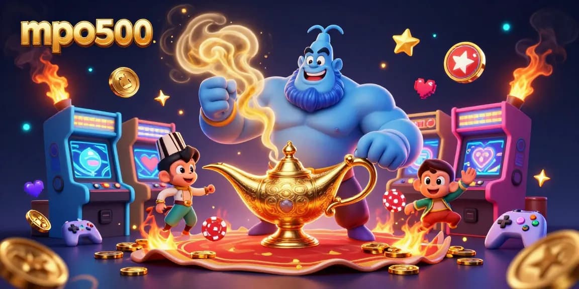 Engage in exciting gameplay on mpo500 with vibrant casino elements and characters.