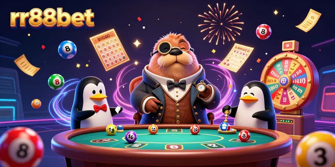 rr88bet engaging players with casino excitement at an underwater poker scene featuring whimsical characters