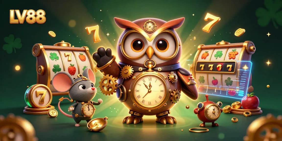Experience exciting gameplay at LV88 with vibrant slots and thrilling jackpots amid a vibrant casino scene.