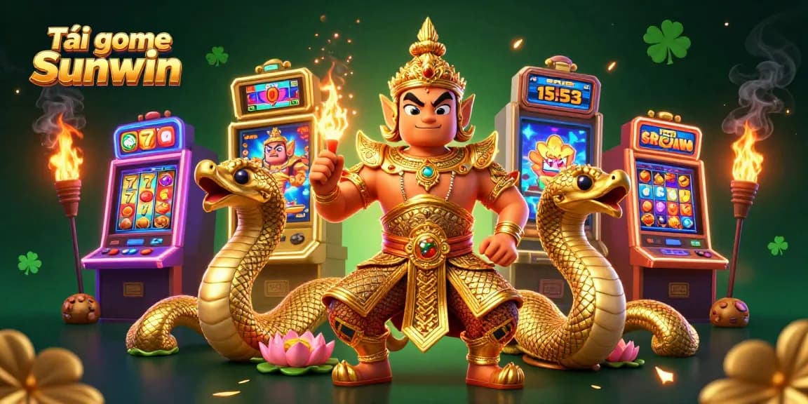 Play and win with Tải game Sunwin's latest slot machines and vibrant casino elements.