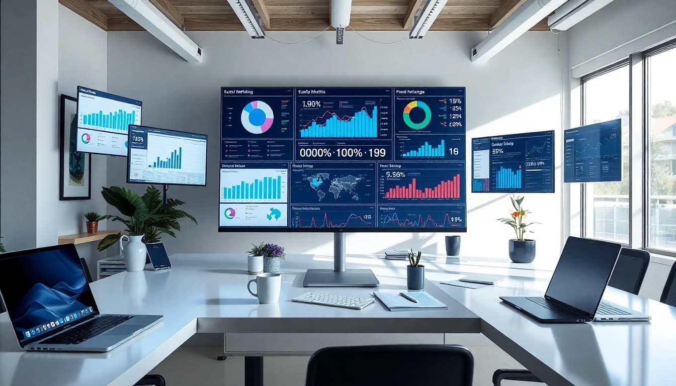 Enhance brand visibility and engagement with the best smm panel in a dynamic digital workspace.