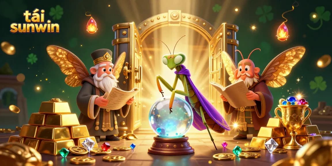 Experience the thrill of tải sunwin with this vibrant casino-themed illustration