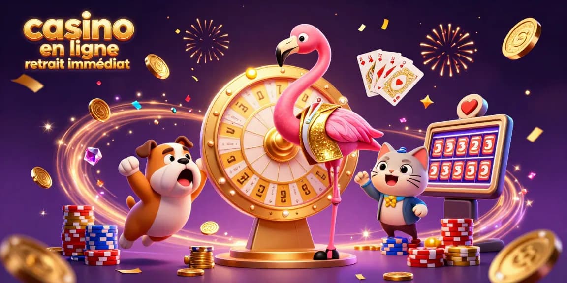 Découvrez les gains instantanés avec le casino en ligne retrait immédiat et la joie des joueurs.