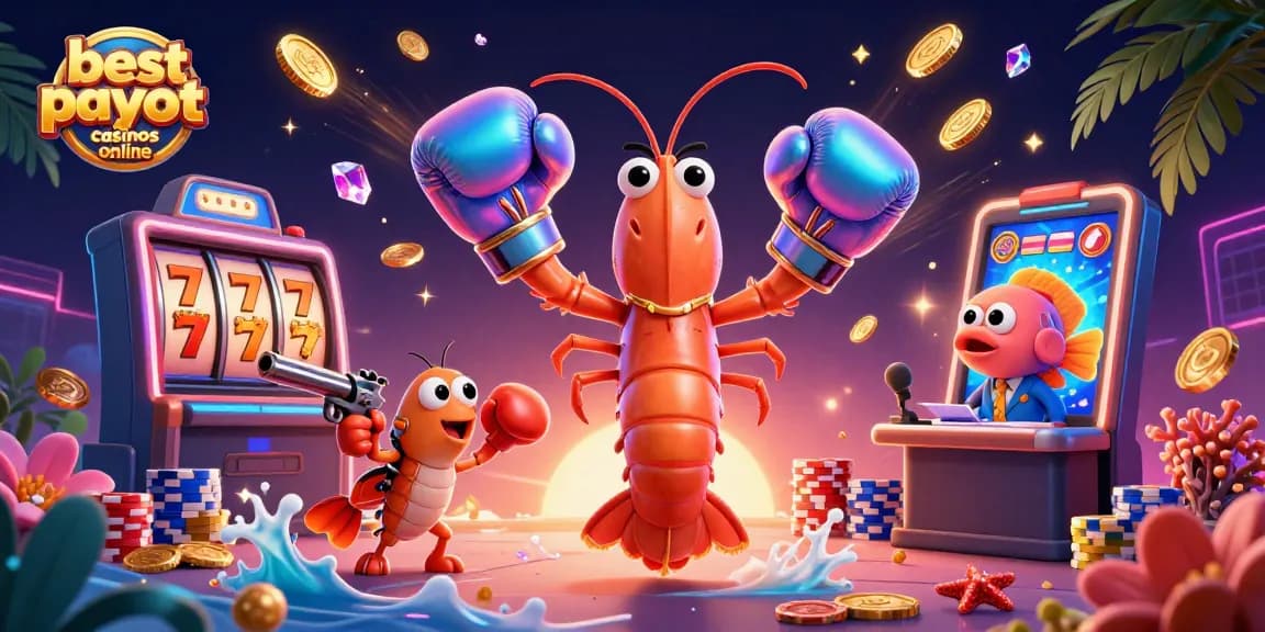 Engage with the best payout casinos online through vibrant 3D casino action featuring unique sea characters.