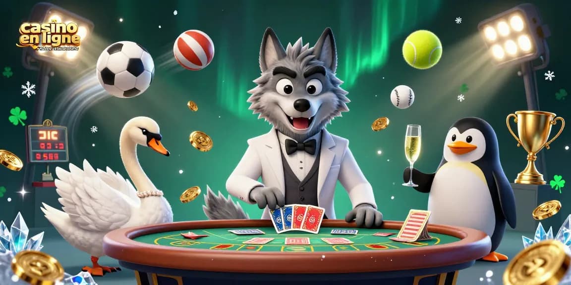 Analysez les jeux et stratégies sur casino en ligne retrait instantané avec Wolf, Swan et Penguin.