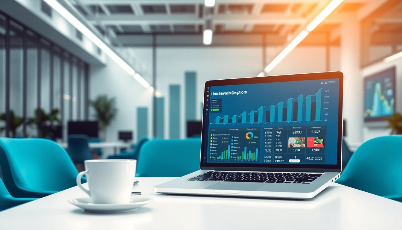 Visual display illustrating the affordable linkedin scraping tool in a modern office setup, conveying professionalism and efficiency.