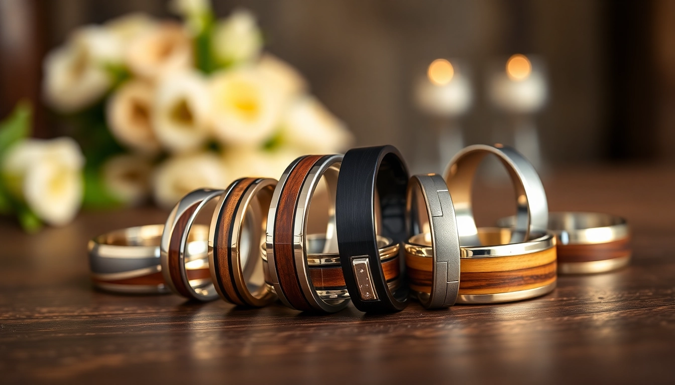 Distinctive Unique Wedding Bands for Men for Every Groom's Style
