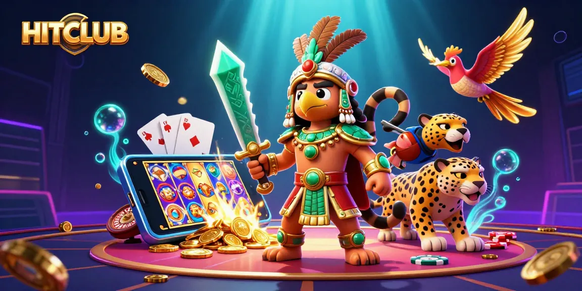 HITCLUB immerses players in a vibrant casino experience filled with dynamic elements