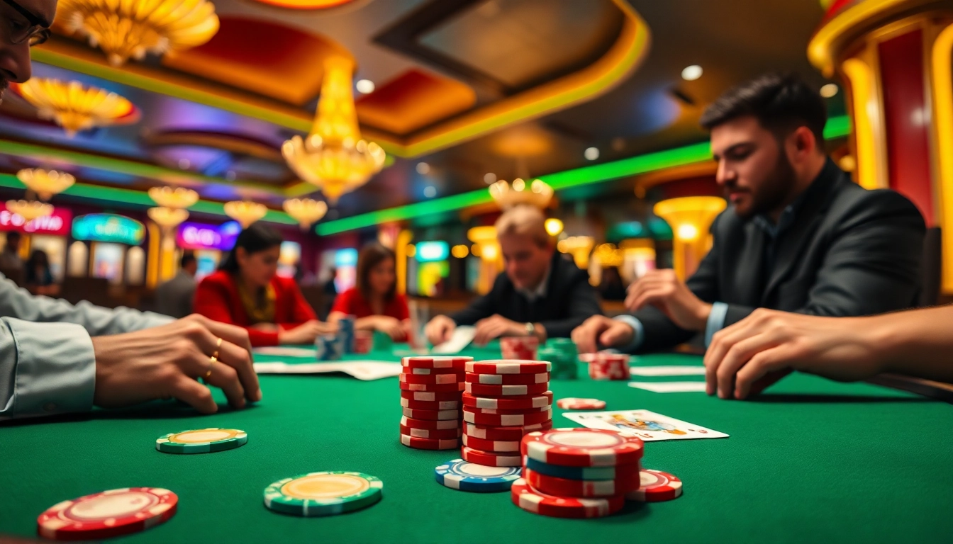 Menangkan taruhan dengan bbni4d di meja poker yang penuh semangat dan suasana kasino yang meriah.