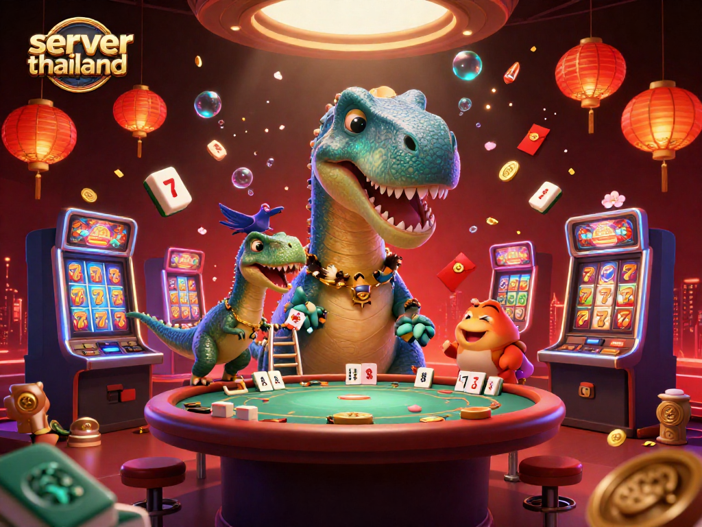 Engage with vibrant slots and card games in Thailand's top casino scene featuring "server thailand".