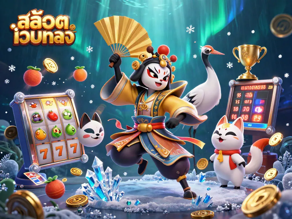 เล่นสล็อตเว็บตรงในคาสิโนออนไลน์กับการ์ตูน 3 มิติที่น่าสนใจและสัญลักษณ์นำโชค