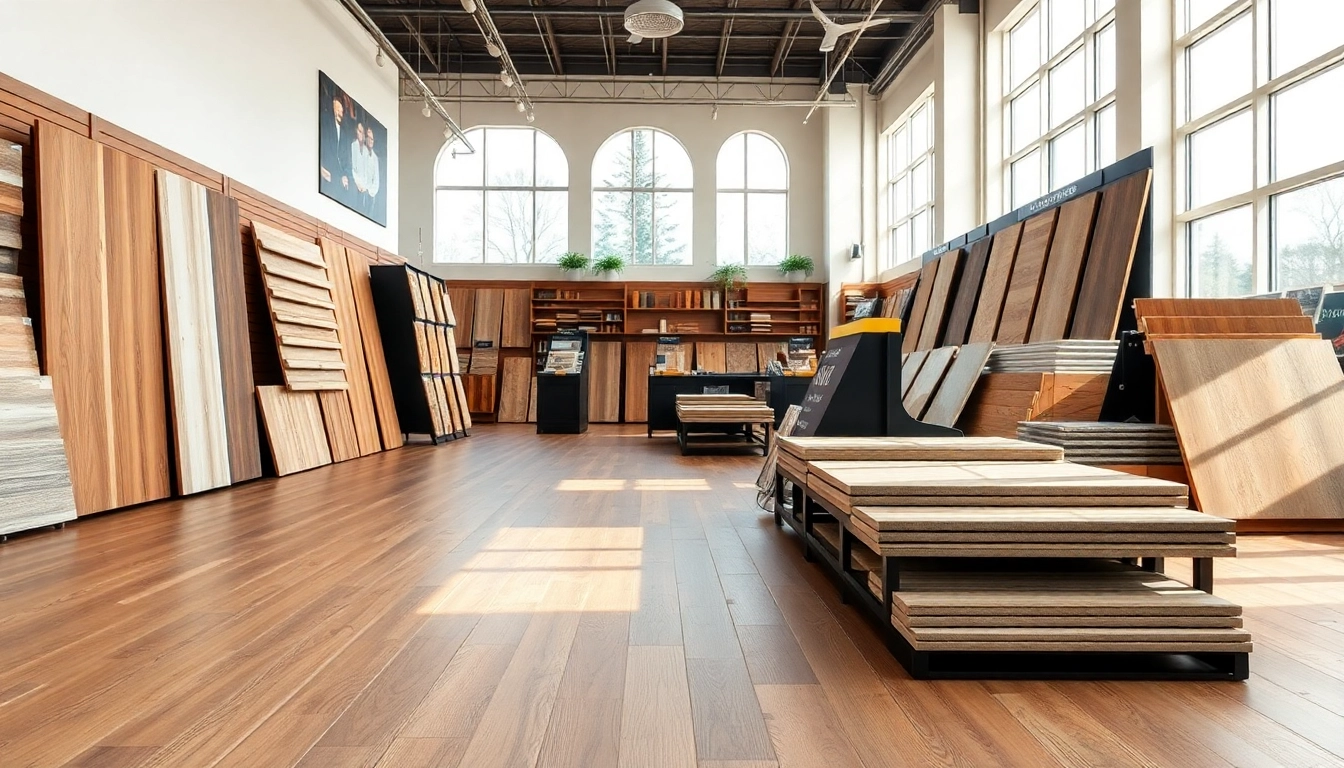 Find quality flooring stores near me with diverse options in a bright retail setting.