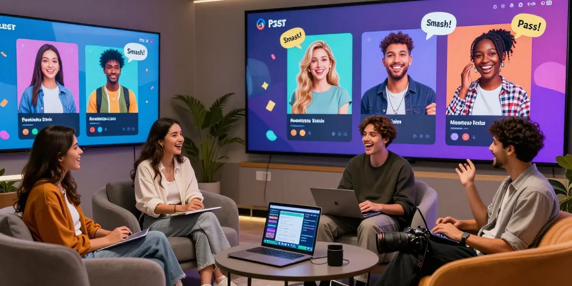 Users enjoying the smash or pass ai game, rating AI-generated images with excitement.