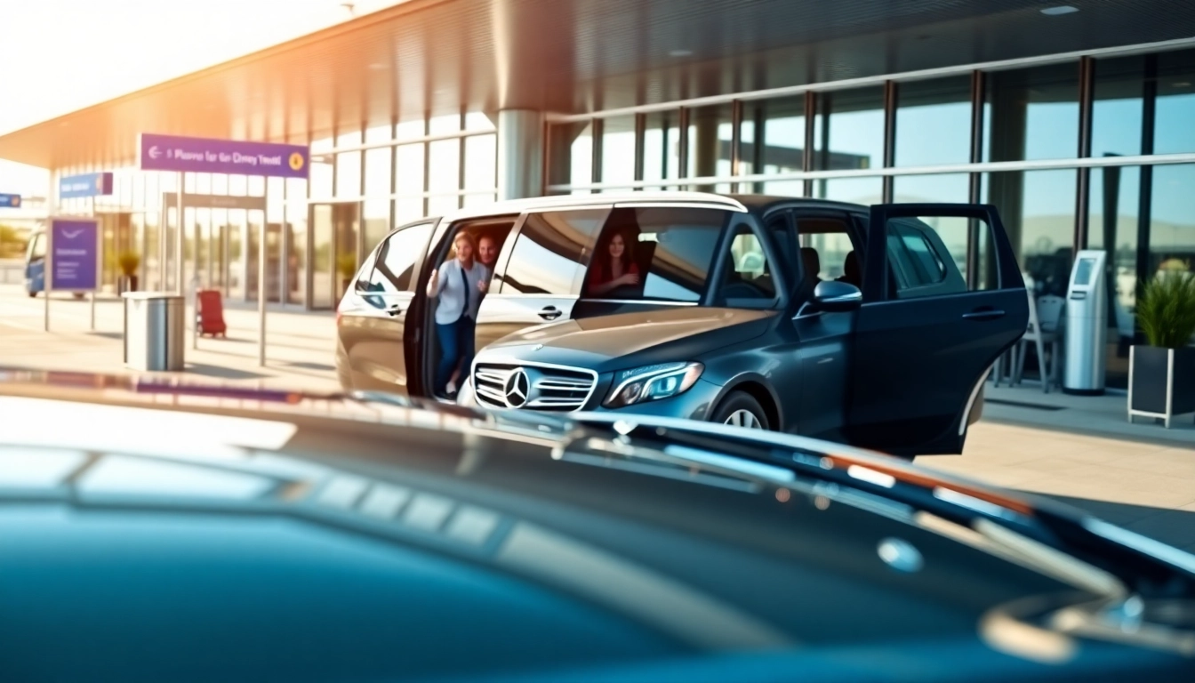 Experience a seamless Beauvais Airport to Disney Transfer in a luxurious vehicle, symbolizing comfort and adventure.