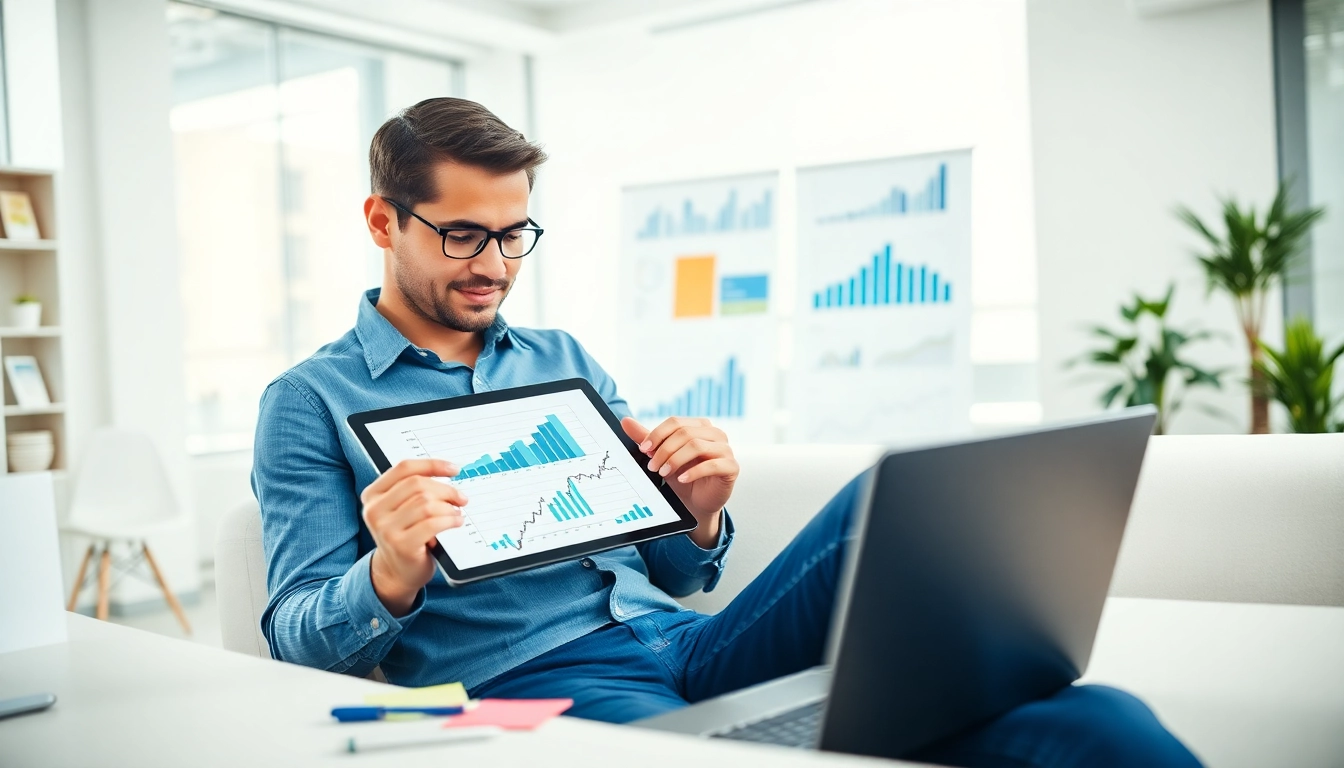 Performing a Content Gap Analysis in a modern office showcasing engagement with data insights.