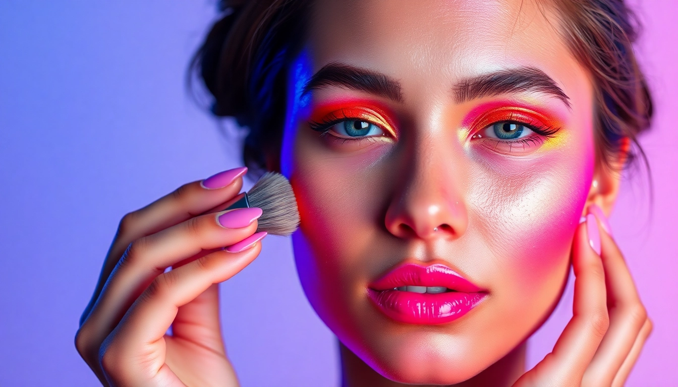 Apply the enchanting Glow Blend for a flawless and radiant beauty look.