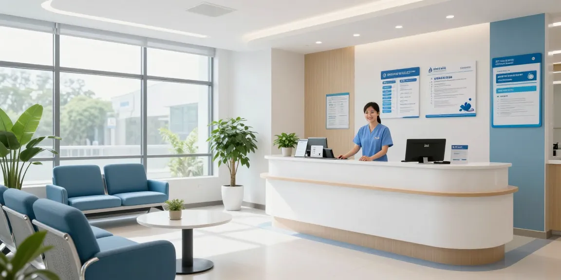 David Hoffmeister reviews in a modern medical environment focused on patient care and wellness.