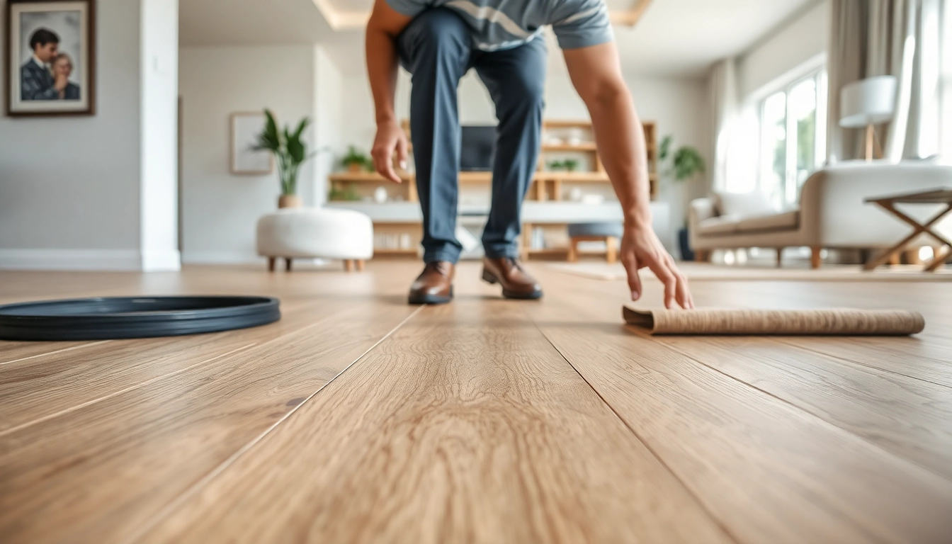 Transform your space with quality vinyl flooring that offers aesthetics and durability in modern interiors.