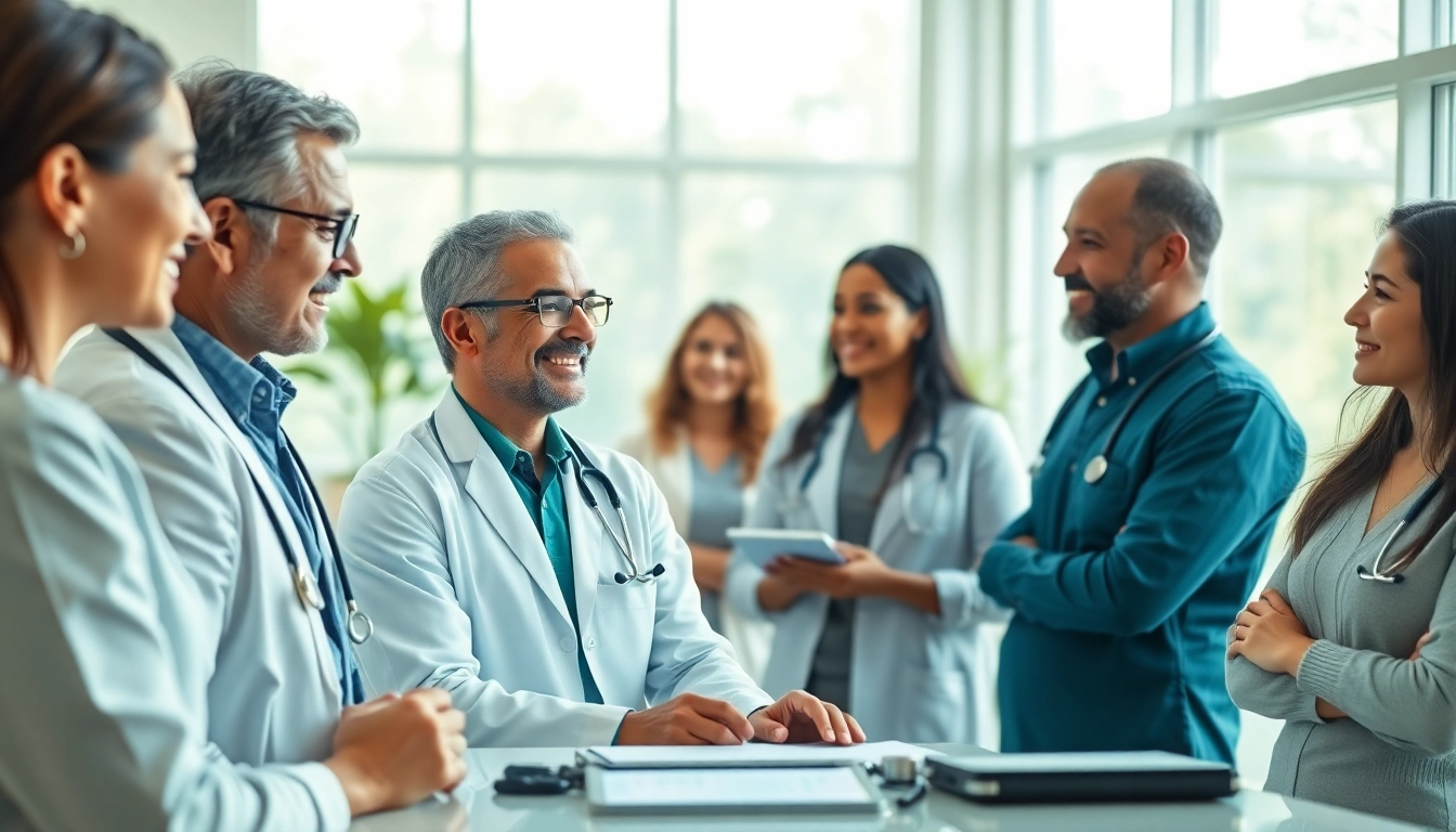 Enhancing health through engaging consultations in a modern clinic.