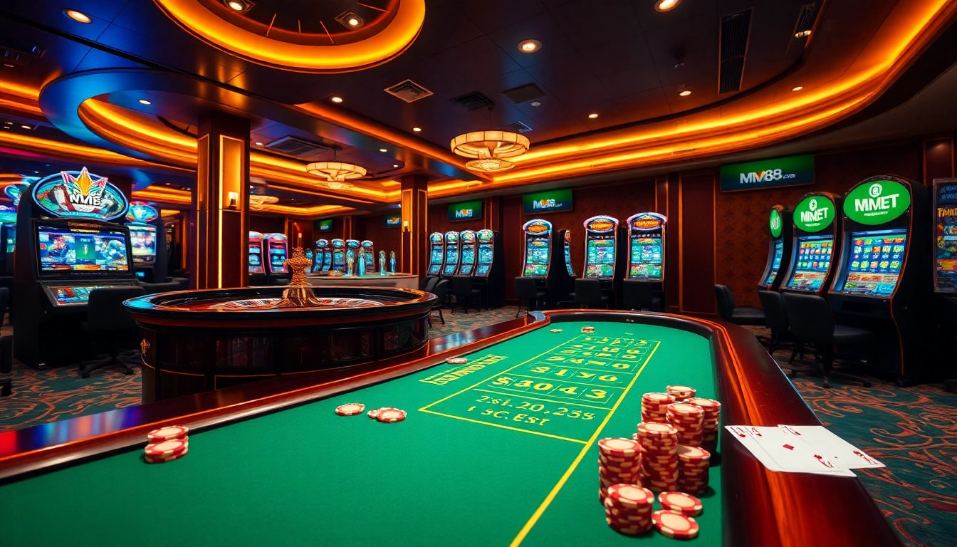 Experience the excitement of mm88.com with vibrant casino games and immersive atmosphere.