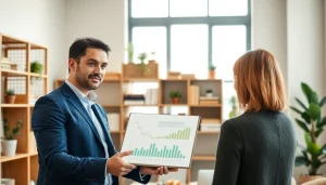 신용카드 현금화에 대한 금융 정보를 상담하는 전문 컨설턴트의 모습