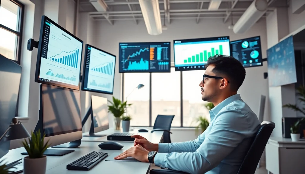 Boost your online presence using a youtube smm panel with focused marketers analyzing data.