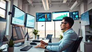 Boost your online presence using a youtube smm panel with focused marketers analyzing data.