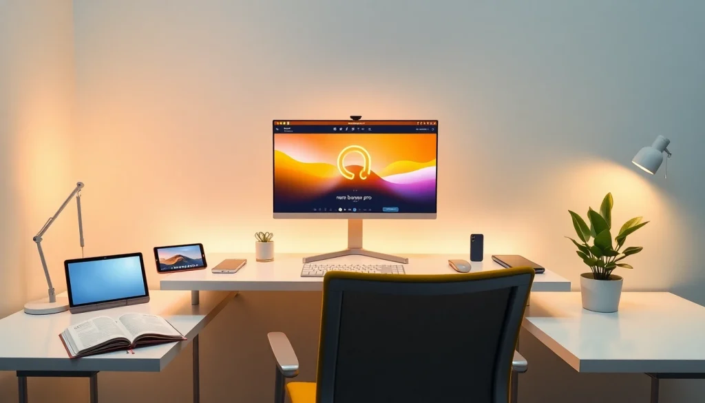 Enhanced workspace featuring nano banana pro AI image editing tool interface in a modern setting.