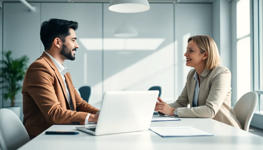 Engaged candidate receiving interview preparation near me guidance from a professional coach.
