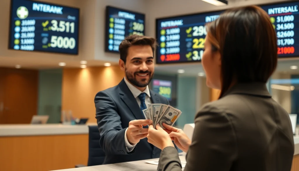 Mengelola deposit 1k di bank dengan layanan profesional, teller dan nasabah berinteraksi.