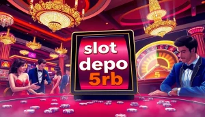 Rasakan permainan yang mendebarkan dengan slot depo 5rb pada mesin slot kasino mewah.