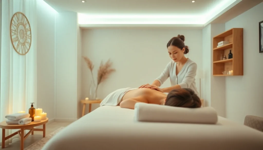 따뜻하고 차분한 분위기에서 숙련된 마사지 치료사와 함께하는 편안한 오산출장마사지 서비스.